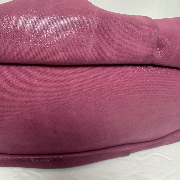 Coach Shimmery Purple Purse - Picture 8 of 9